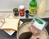 アボカド・ベーコントースト作り方1写真