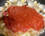 ボンゴレロッソ🍝作り方6写真