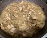鶏肉のオレンジジュースウスターソース煮作り方6写真