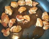 箸が止まらない。ガリバタチキン丼作り方7写真