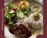 紫もち麦プチコさん入りハンバーグ作り方11写真