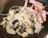 ランチに！ワンパンこんがりカルボごはん作り方2写真