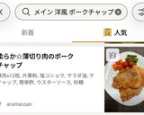 柔らか☆薄切り肉のポークチャップ作り方7写真