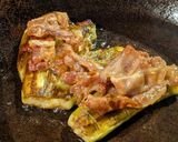 鰻丼モドキの第3弾🍆茄子豚バラで激的に模造鰻丼作り方5写真