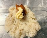 唐揚げおにぎり🍙ほりにしver.作り方3写真