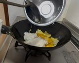 酔った勢いで作る、ふわパラ玉子だけの炒飯作り方2写真
