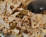 れんこんのカレー炒め作り方5写真