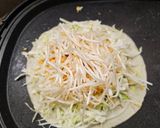 広島のお好み焼き麺Wちゃんぽん作り方5写真