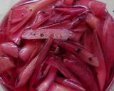 茎みょうがのゆかり酢漬け作り方5写真