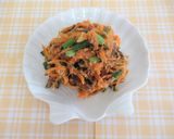 魚缶入り人参しりしりー作り方5写真