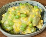 枝豆コーンの塊揚げ作り方3写真