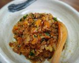 *豚挽き肉と青唐辛子の激辛肉味噌*作り方4写真
