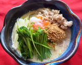 胡麻香る！担々麺作り方6写真