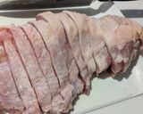 鶏もものすき焼き風煮込み作り方1写真