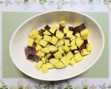 簡単夕飯副菜薩摩芋クリチマスタードサラダ野菜料理作り方5写真