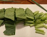 豚しゃぶ小松菜鍋作り方4写真