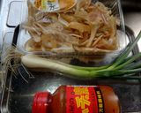 ネギとミミガーのキムチ和え作り方1写真