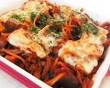 なすと舞茸のトマト味噌スパグラタン作り方7写真