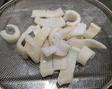 いかと菜の花の酢味噌和え作り方2写真