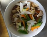 お一人様中華風オイレモン照り味豆腐野菜炒め作り方12写真