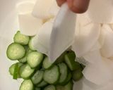 紫蘇の実入り大根と胡瓜の浅漬け作り方3写真
