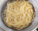 桃と生ハムの冷製スパゲティ作り方5写真