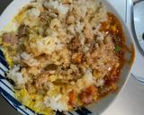 レンジ簡単中華風ナポリタン味炒飯弁当作り方11写真