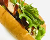 調理パン●手ごねハンバーグサンド作り方2写真