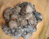 ナスと竹輪でかさ増し海老チリ作り方1写真