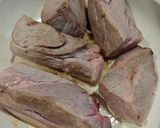 豚肉の赤ワイン煮込み【簡単材料♪】作り方1写真