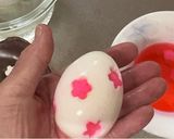 横浜発♡ひな祭お弁当に桜のかわいいゆで卵作り方4写真