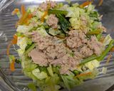 キャベツとツナのサラダ✍さっぱり味作り方5写真