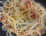 マフィア風いりこ出汁のトマトパスタ作り方6写真