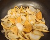 ナゲットとポテトのリメイク☆親子丼風作り方3写真