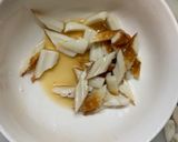 肉無チクワ簡単梅ハヤシライス味野菜炒め作り方1写真