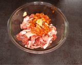 豚肉とキムチで作る『やばい唐揚げ』作り方1写真