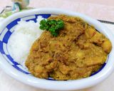 超簡単 サバ味噌煮缶クリームカレー煮込み作り方5写真