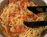 簡単夏向けパスタ　ツナトマトカッペリーニ作り方6写真
