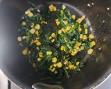 ほうれん草のバター炒め作り方7写真