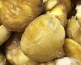 生栗の茹で方　ゼロ活力鍋　崩れない　１分作り方8写真