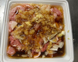もやし増し増し豚こま肉の生姜焼き作り方1写真