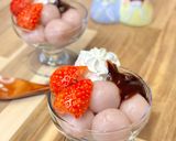 いちご白玉作り方4写真