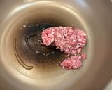 ひき肉入りきんぴら作り方2写真