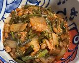 わらびの炊き込みご飯 キャンプでも作り方17写真
