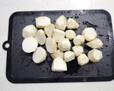 里芋の甘みそ田楽作り方1写真