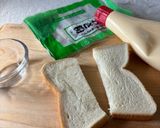 青のりマヨとポテチのカリカリ✨トースト作り方1写真