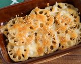 もう一品♪れんこんの味噌マヨチーズ焼き作り方4写真