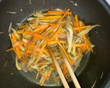 みょうがの塩きんぴら作り方2写真
