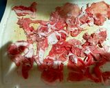 豚こまネギ塩ダレ丼作り方3写真