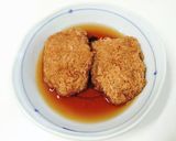 冷めても美味しい!レンチン甘辛カツ作り方1写真